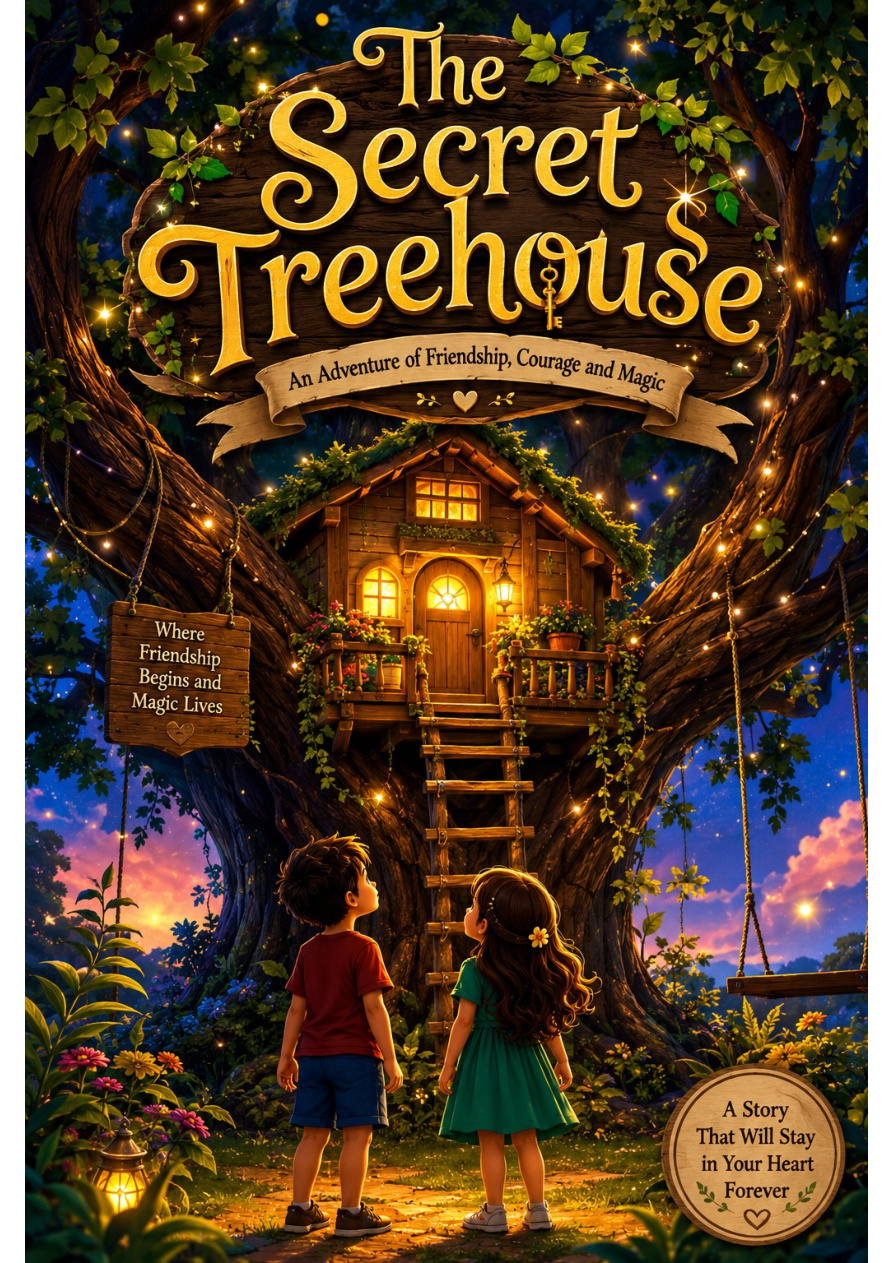 The Secret Treehouse children's eBook cover